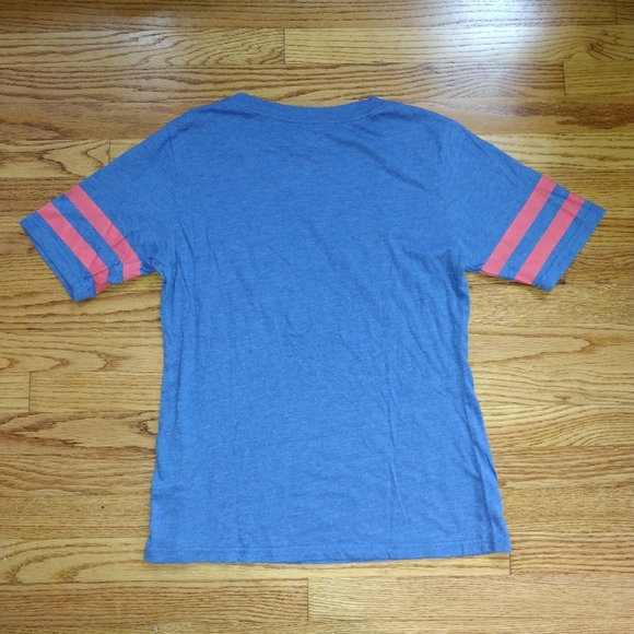 Superman T Shirt, Superman Glitter Logo Striped Shirt, Juniors Superman Shirt - Picture 4 of 13